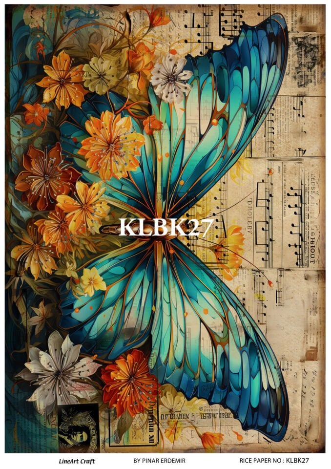 LİNEART PİRİNÇ DEKOPAJ KLBK27