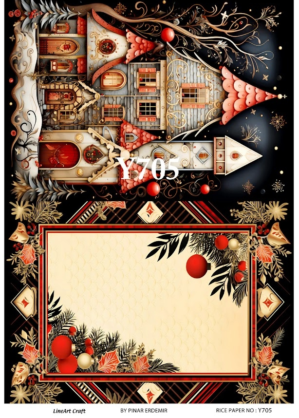 LİNEART PİRİNÇ DEKOPAJ Y705