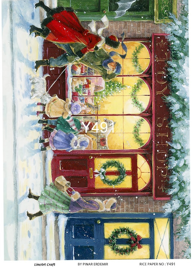 LİNEART PİRİNÇ DEKOPAJ Y491