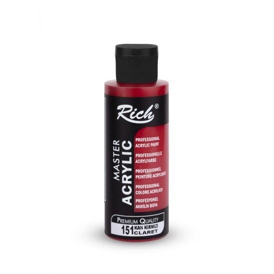 RİCH MASTER AKRİLİK 120ML - KAN KIRMIZI