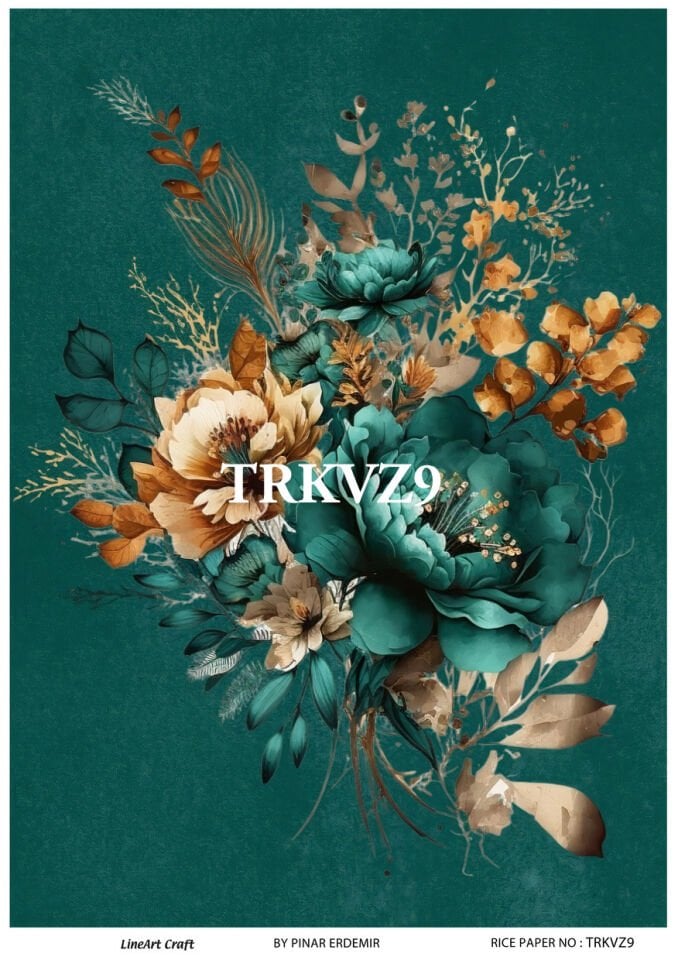 LİNEART PİRİNÇ DEKOPAJ TRKVZ9