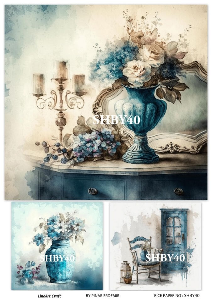 LİNEART PİRİNÇ DEKOPAJ SHBY40